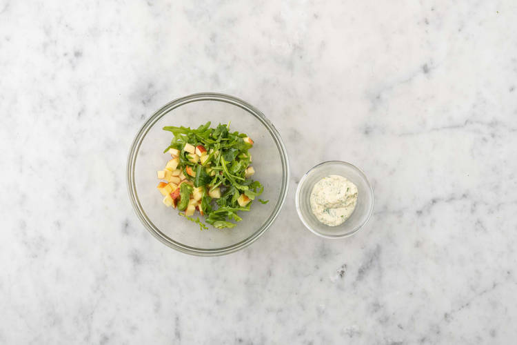 Lag salat og dressing 
