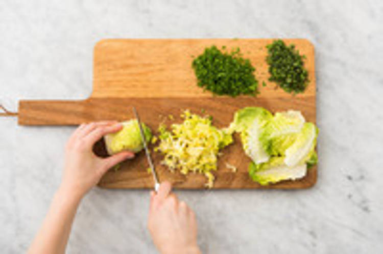 Yogurt-dressing maken