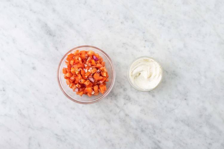 Tomatensalsa maken