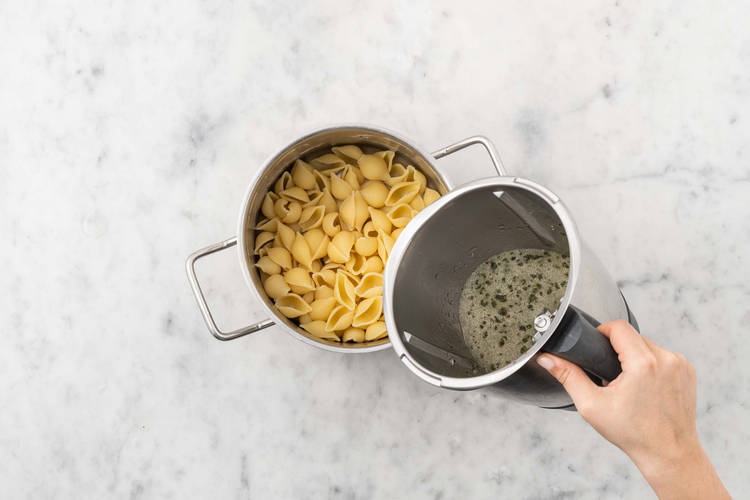 Pasta vollenden