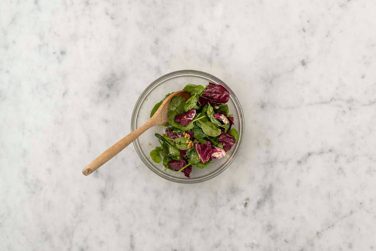 Assaisonner la salade