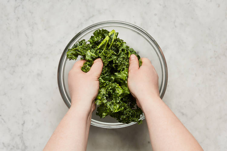 Roast Veggies & Massage Kale