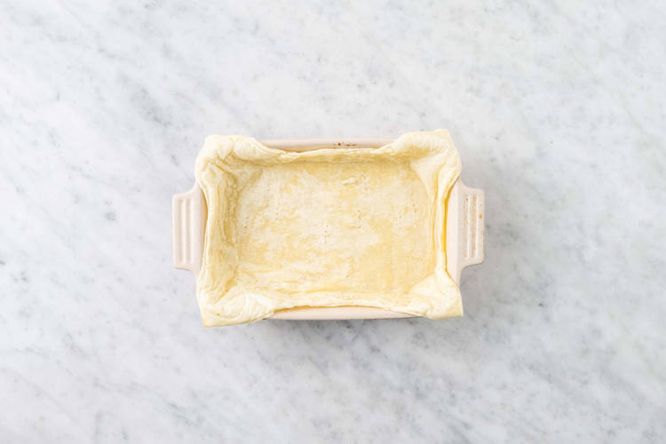 Quiche voorbakken