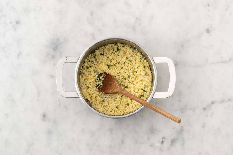 Assembler le couscous