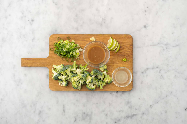 Prep and mix sauce