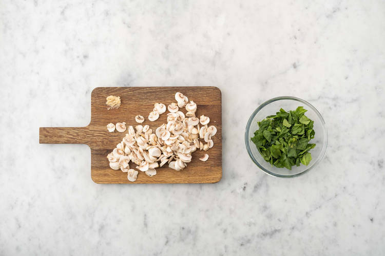 Prep remaining ingredients