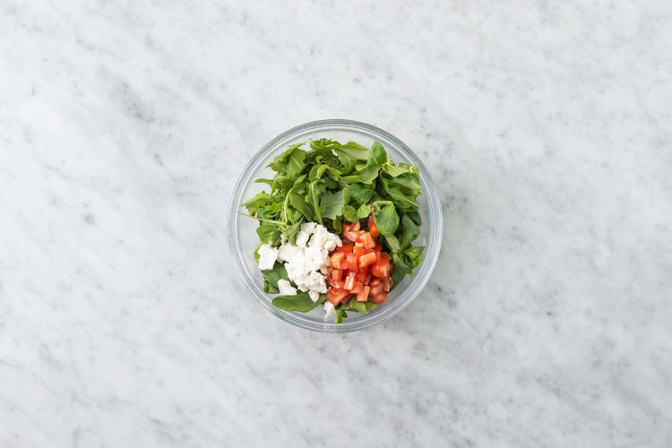 Salade maken