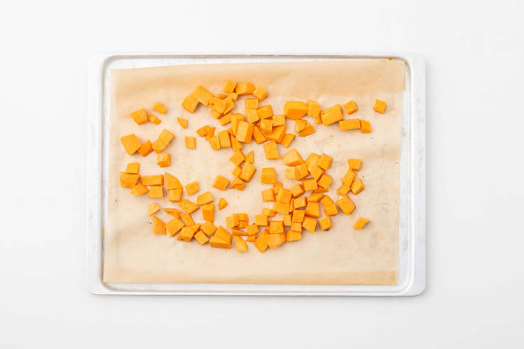 Zoete aardappel roosteren