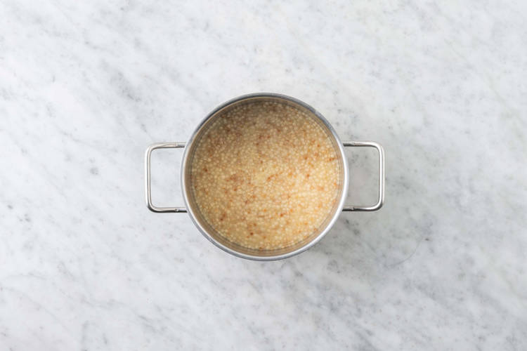 Parelcouscous koken