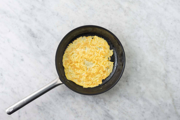 Omelet bakken