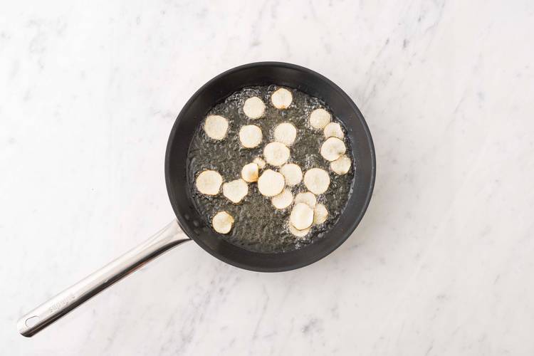 Préparer le topinambour croustillant