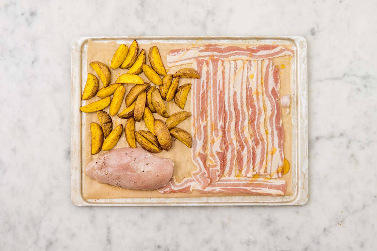 Fleisch backen