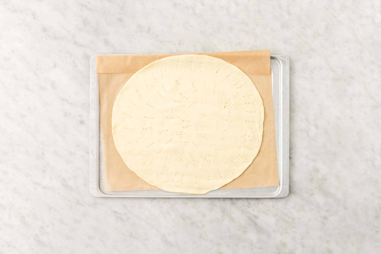 Cuire la pâte à blanc