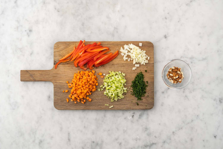 Preparare gli ingredienti