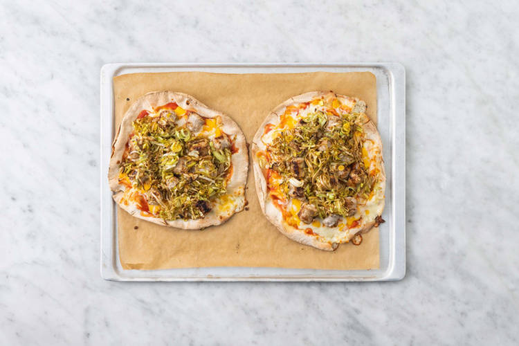 Assemble the Flatbreads