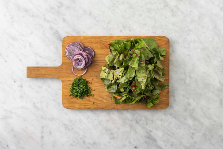 Preparare gli ingredienti					