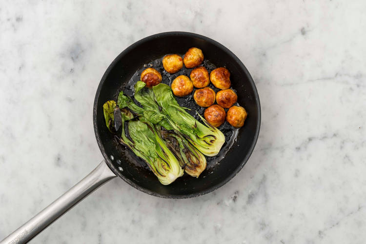 Cuocere le polpette