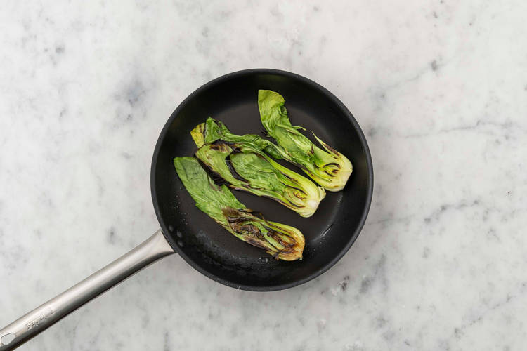 Cuocere il pak choi