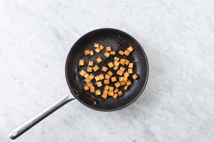 Cuocere il tofu