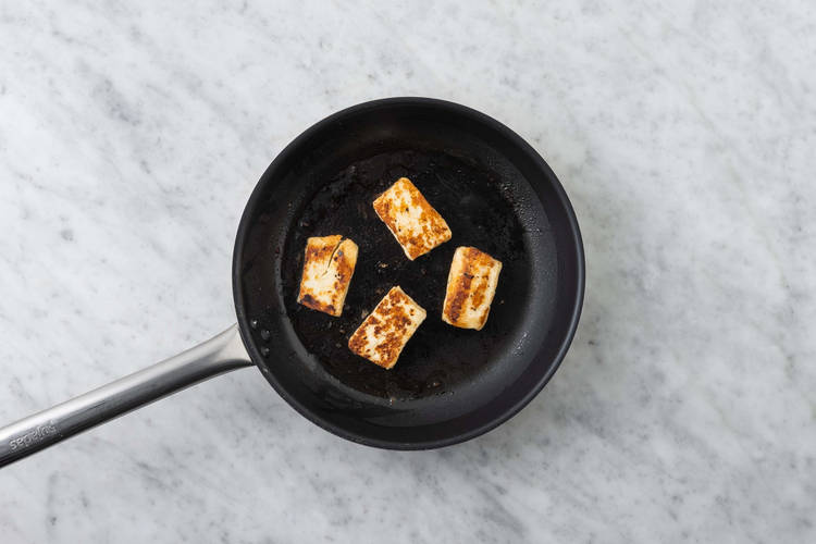 Cuocere il formaggio