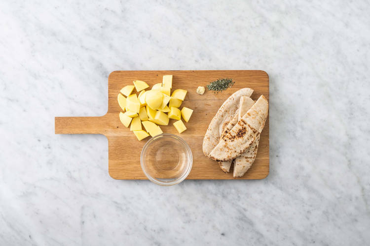 Tagliare gli ingredienti