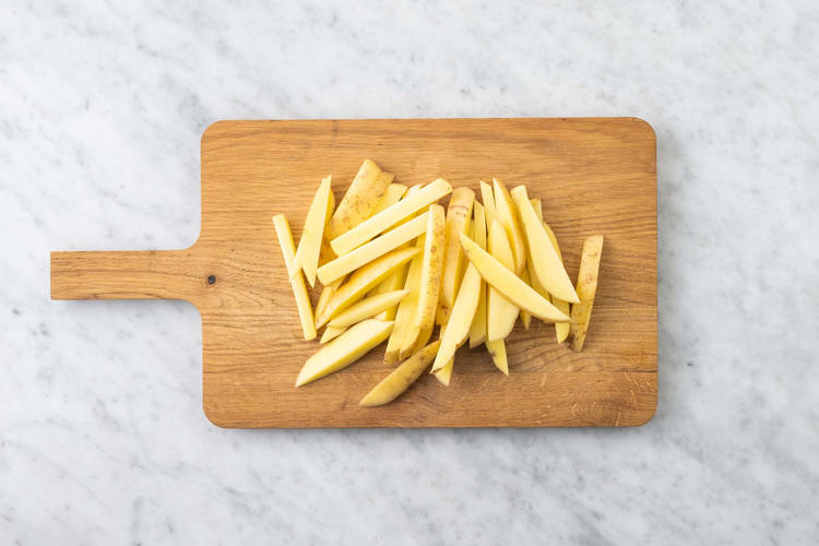 Tagliare le patate