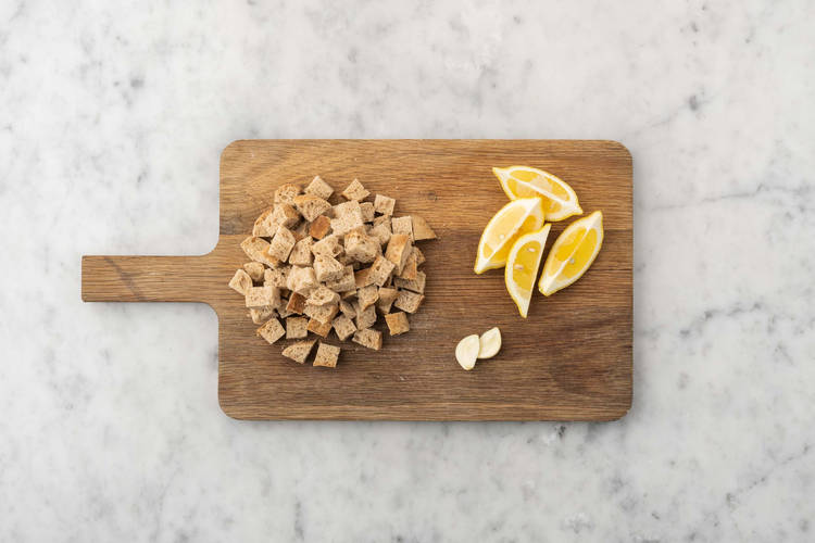 Tagliare gli ingredienti