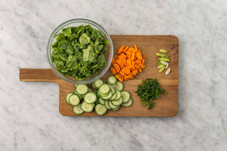 Tagliare le verdure