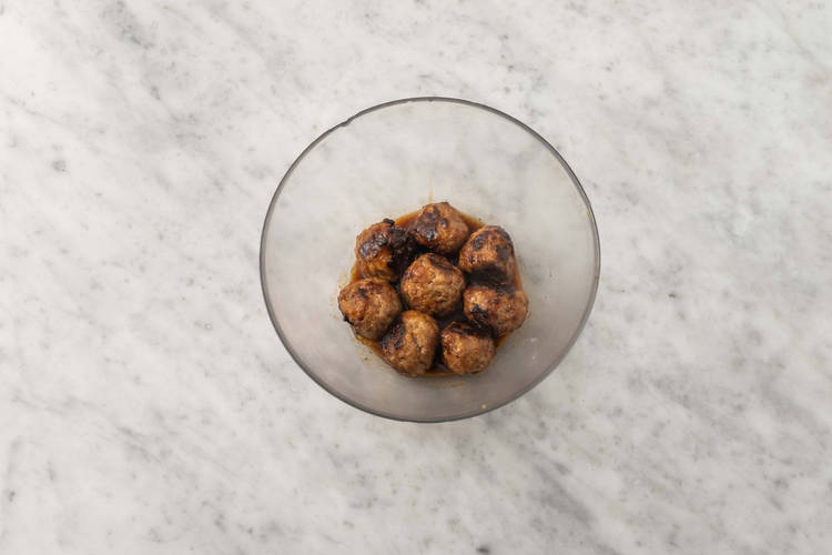 Glassare le polpette