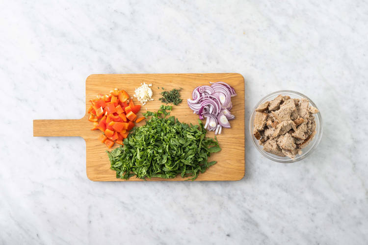Preparare gli ingredienti