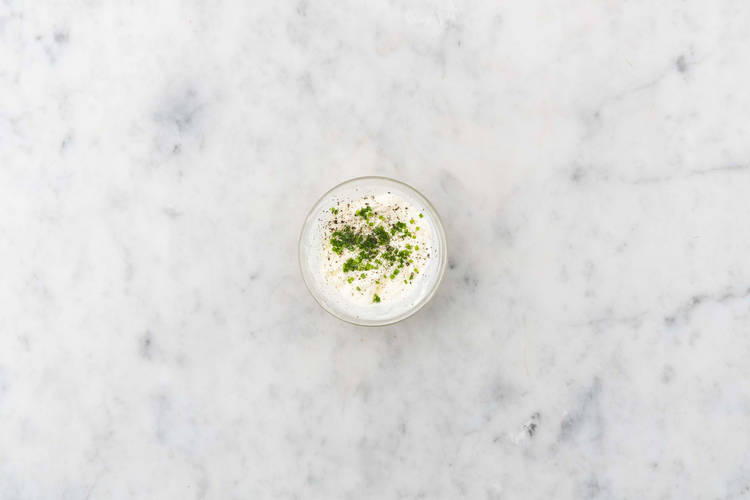 Préparer la trempette