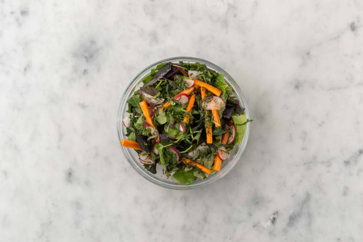 Assemble salad