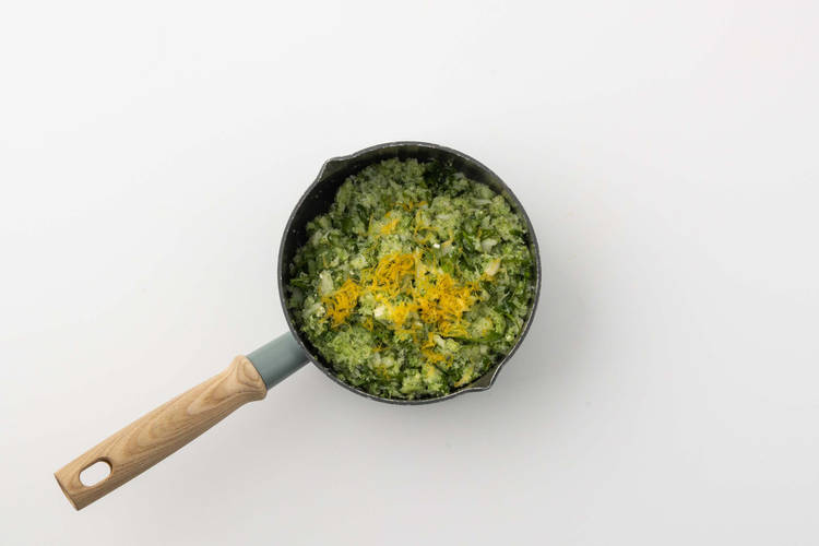 Broccoli-feta mash maken