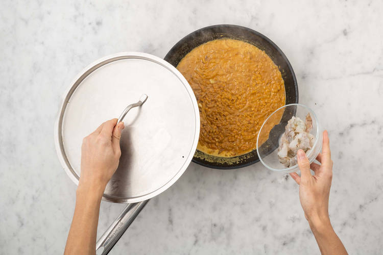 Cocina los langostinos