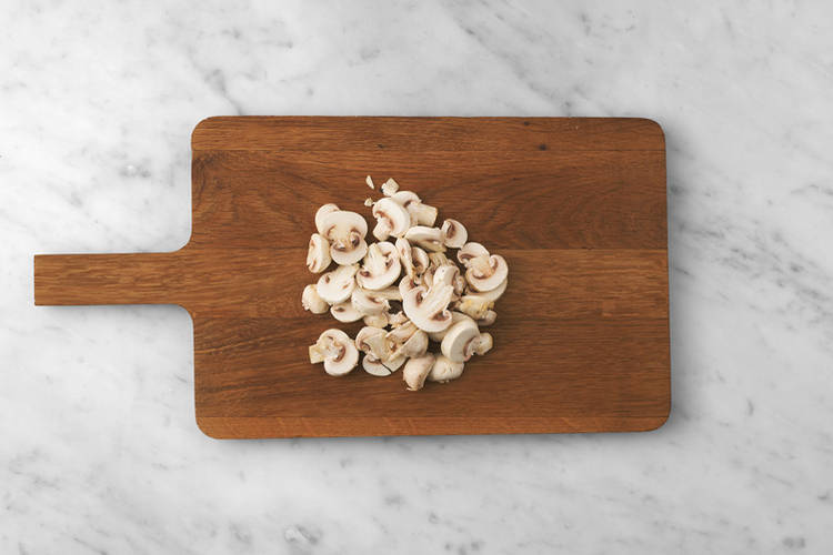 Saltea los champiñones