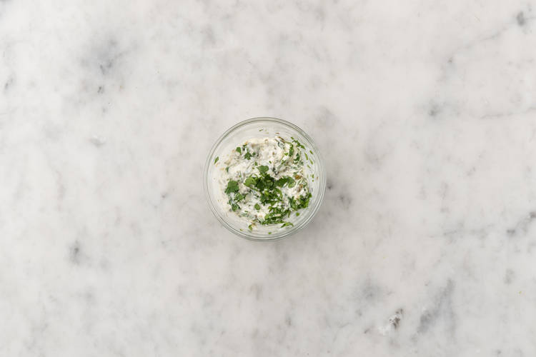 Mix the Tartare Sauce