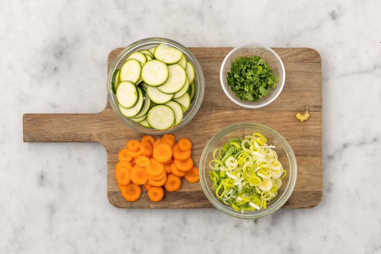 Tagliare le verdure