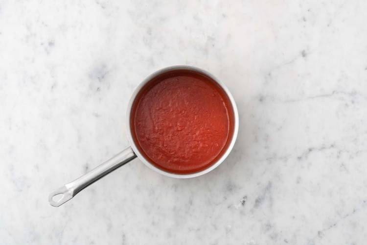 Préparer la sauce