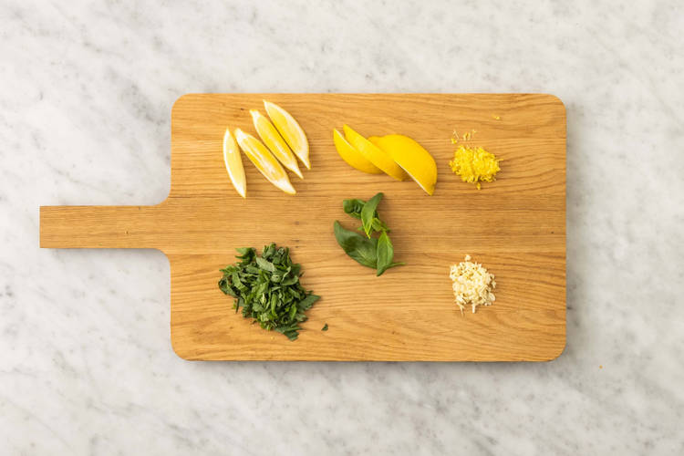 Preparare gli ingredienti