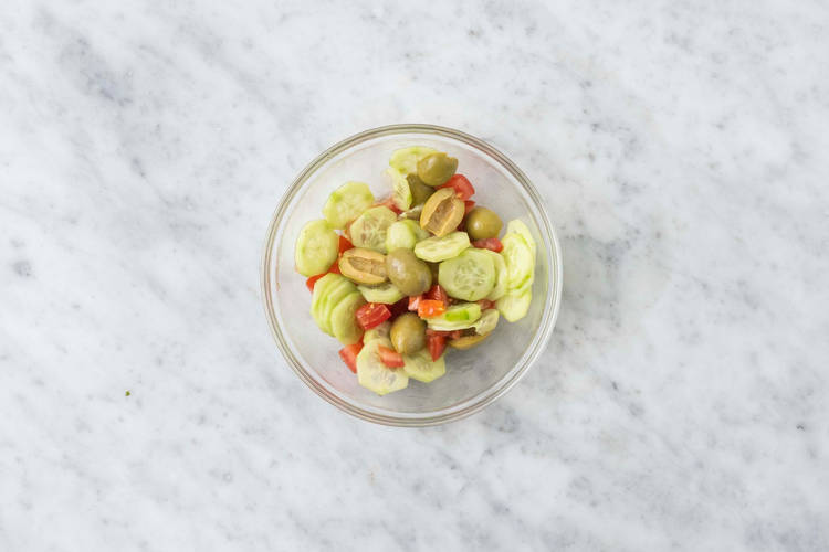 Preparare l'insalata