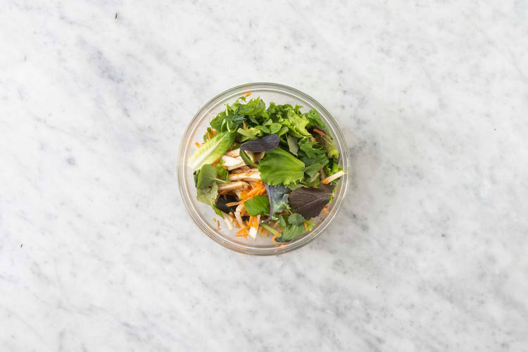 Preparare l'insalata
