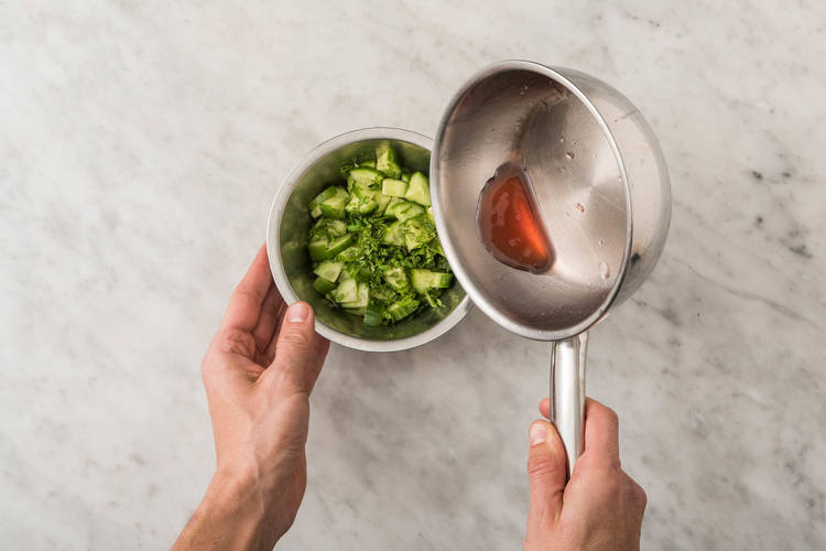 Prepara la ensalada