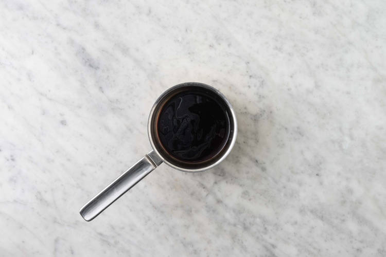 Faire la réduction de balsamique