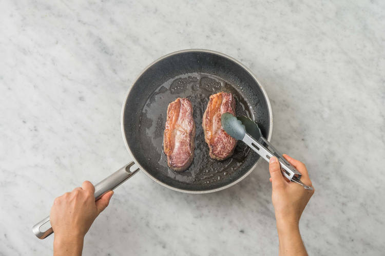 Cuire le bœuf