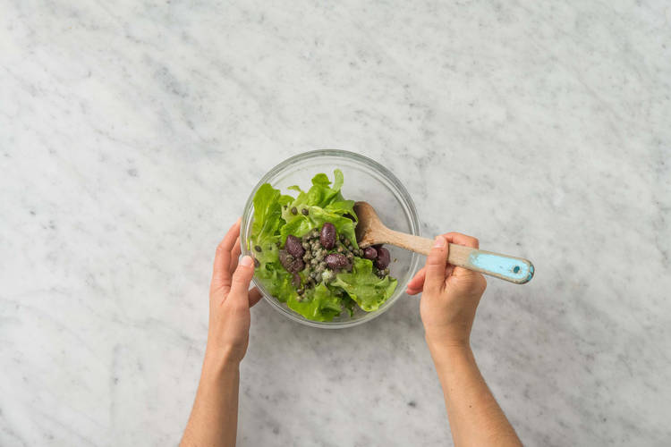 Assaisonner la salade