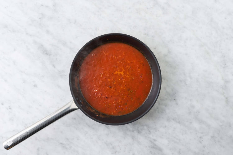 Préparer la sauce