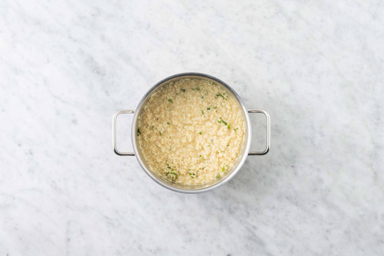 Risotto vollenden