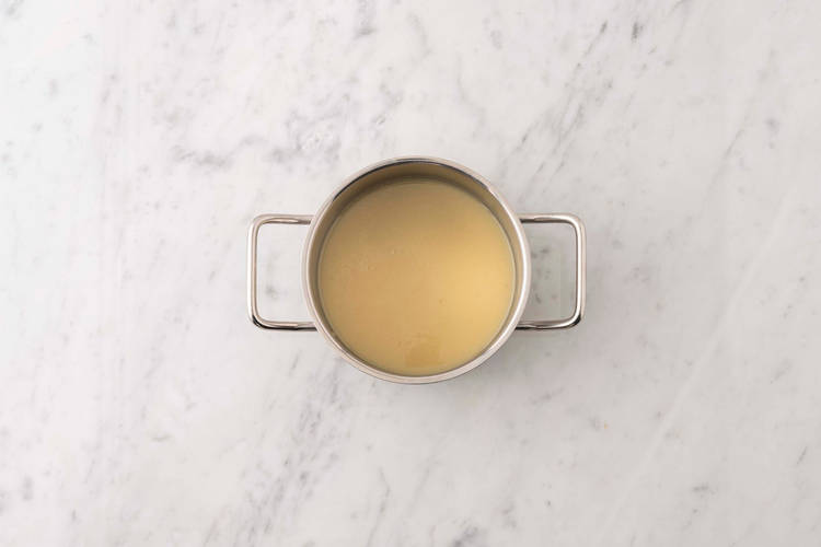 Night before (or early morning): Make caramel filling