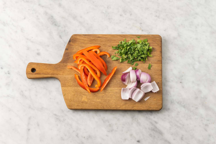 Forbered grønnsaker