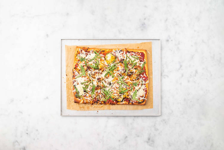 Klargjør pizza